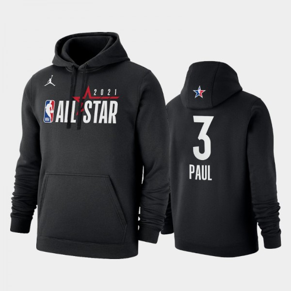 Chris Paul Phoenix Suns #3 Men's 2021 NBA All-Star Official Logo Reserves Hoodie - Black