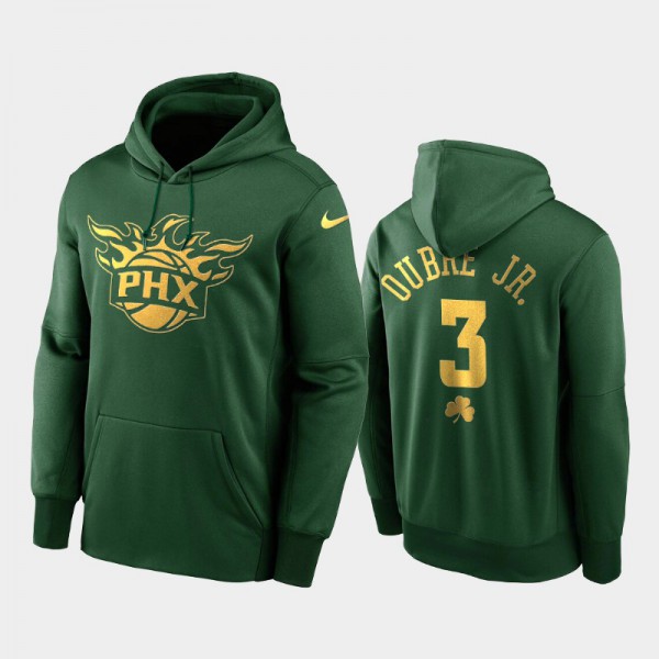Kelly Oubre Jr. Phoenix Suns #3 Men's 2020 St. Patrick's Day Pullover Hoodie - Green